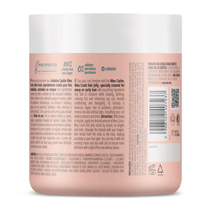 Inoar Meu Cacho Meu Crush Gelatina 500g