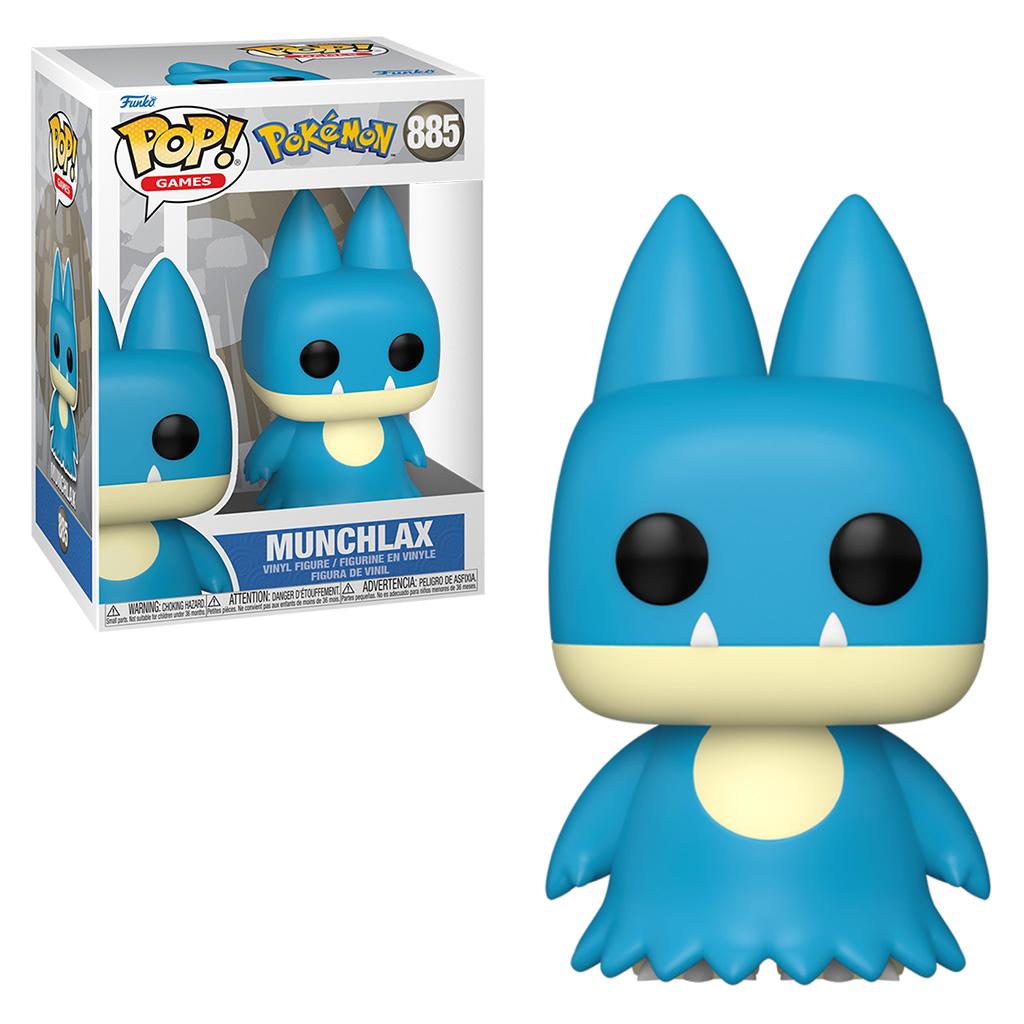 Funko Pop Games Pokemon S7 - Munchlax 885 Novo Original