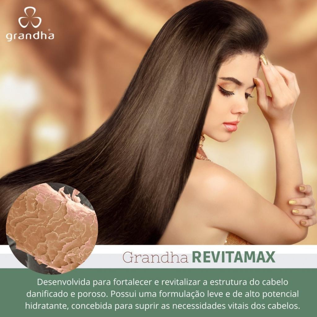Shampoo Grandha Revitamax 250ml Para Cabelos Danificados