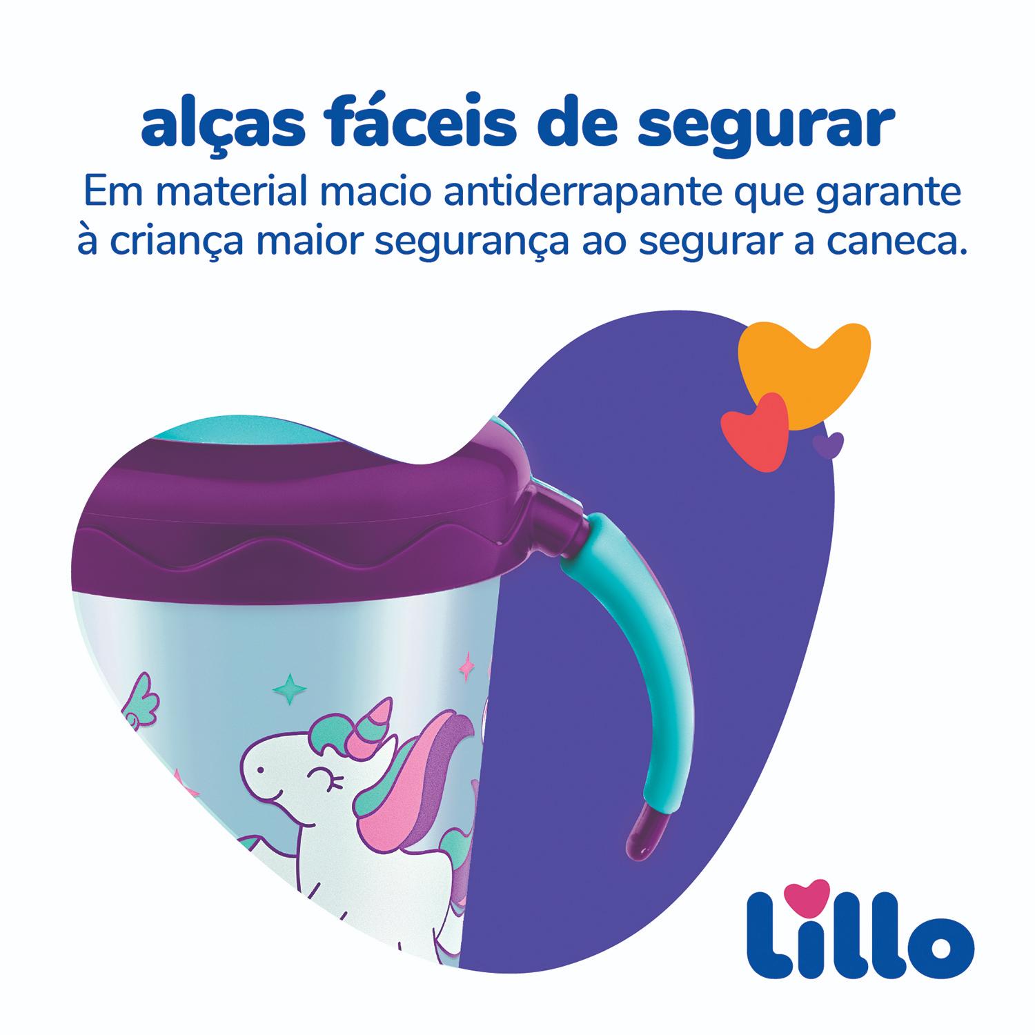 Copo De Treinamento Antivazamento Magia Uni 207ml Lillo