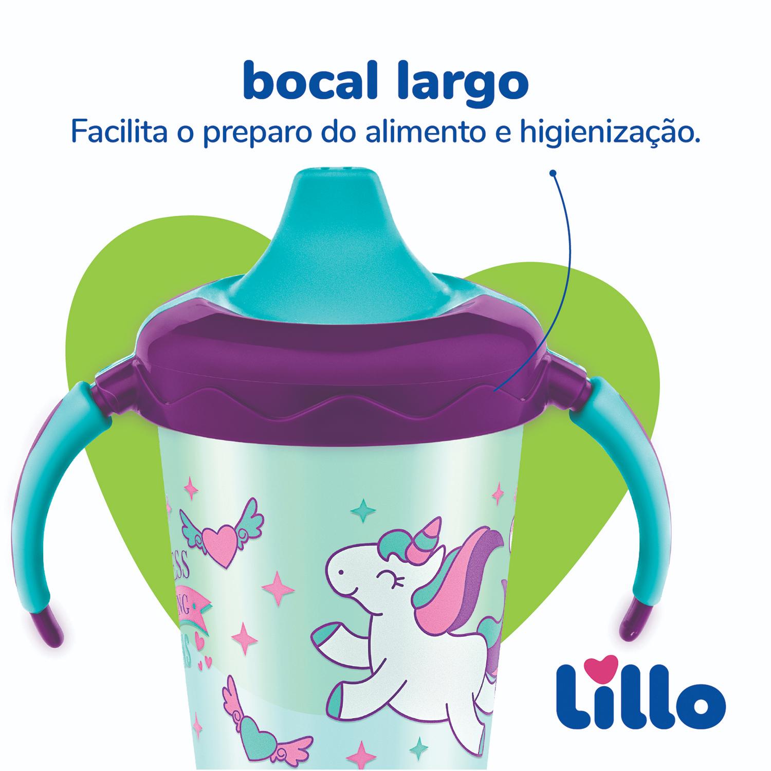 Copo De Treinamento Antivazamento Magia Uni 207ml Lillo