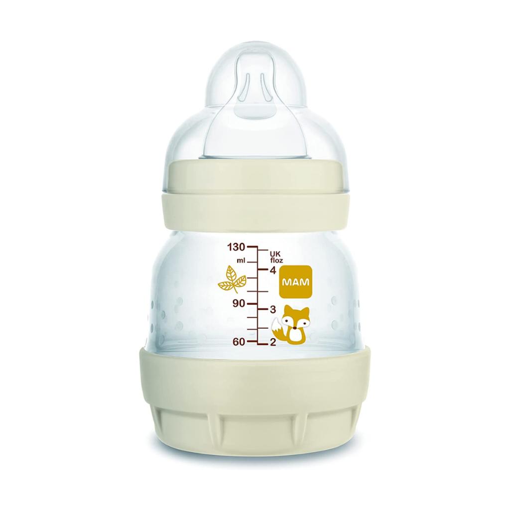 Kit 4 Mamadeiras + 2 Bicos Easy Start Gift Set Neutro - Mam