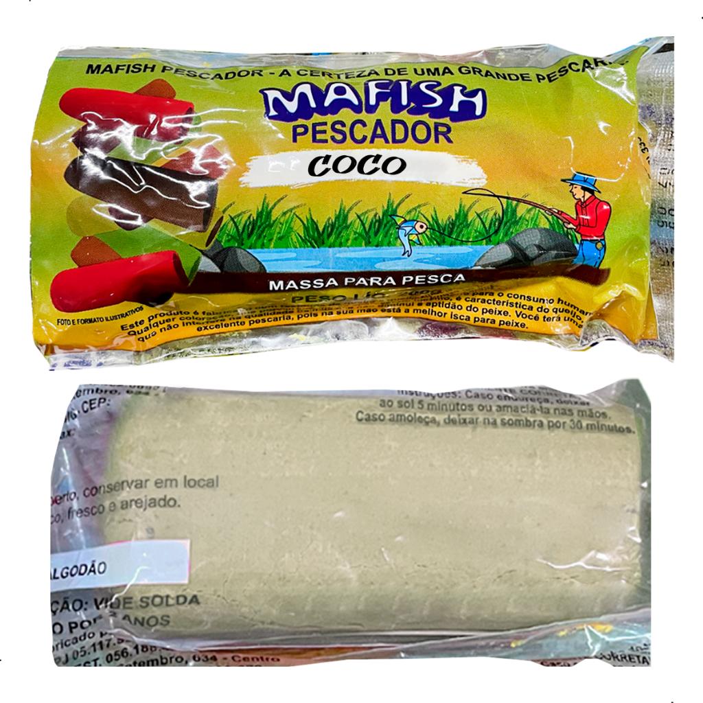 Massa P/Pesca Mafish Pescador Fedidinha - Todos Os Sabores