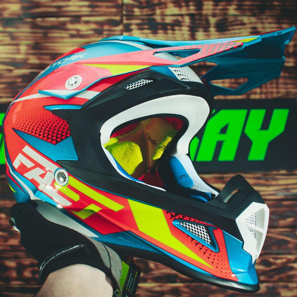 Capacete Motocross Trilha Enduro PRO Tork Fast Fantasy