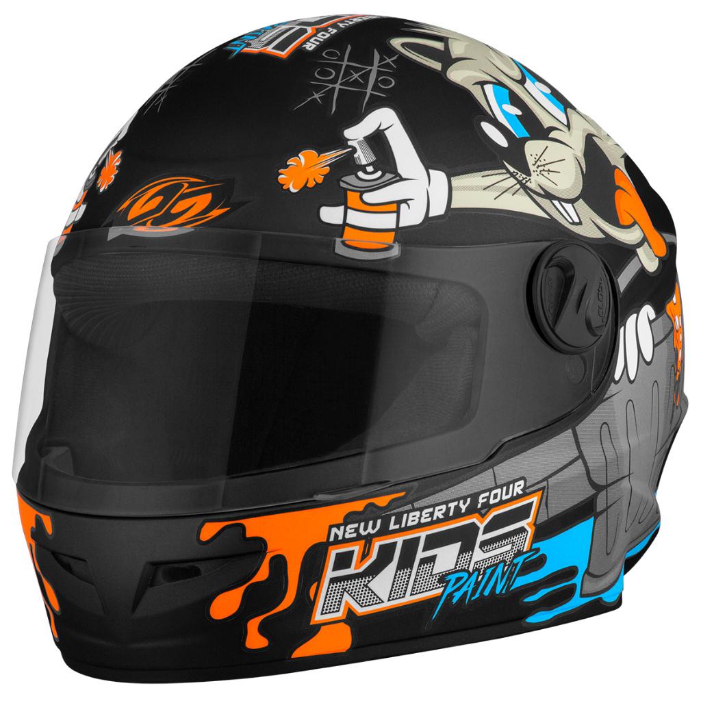 Capacete Moto Fechado Infantil Protork Masculino Feminino