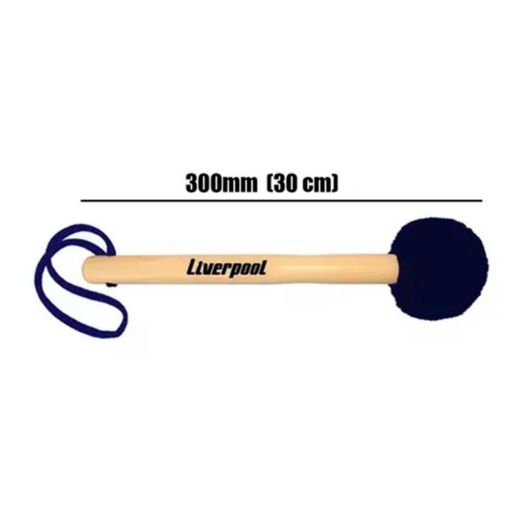 1 Maçaneta Cabo Madeira 300mm Liverpool Mc 48 Pelúcia Soft- Unidade