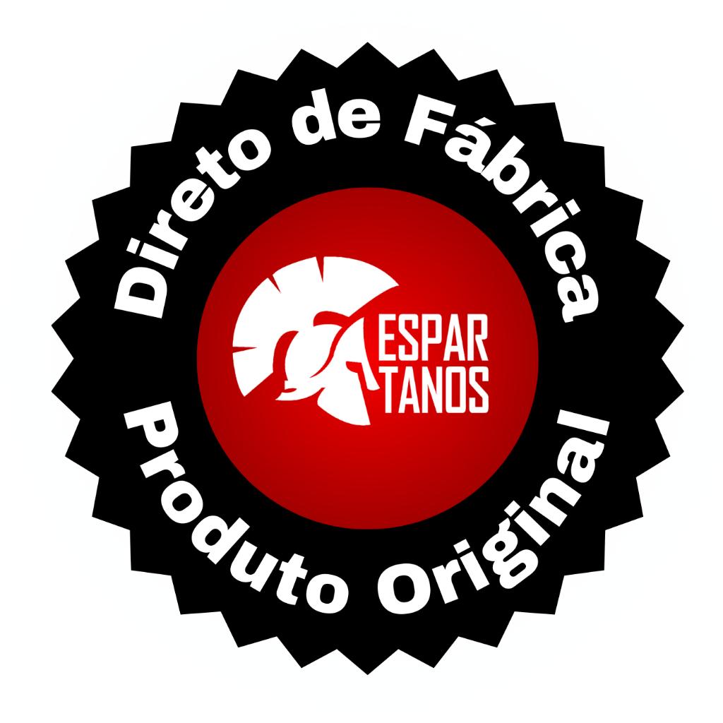 Coqueteleira Shaker 600ml Fumê C/Vermelho - Espartanos