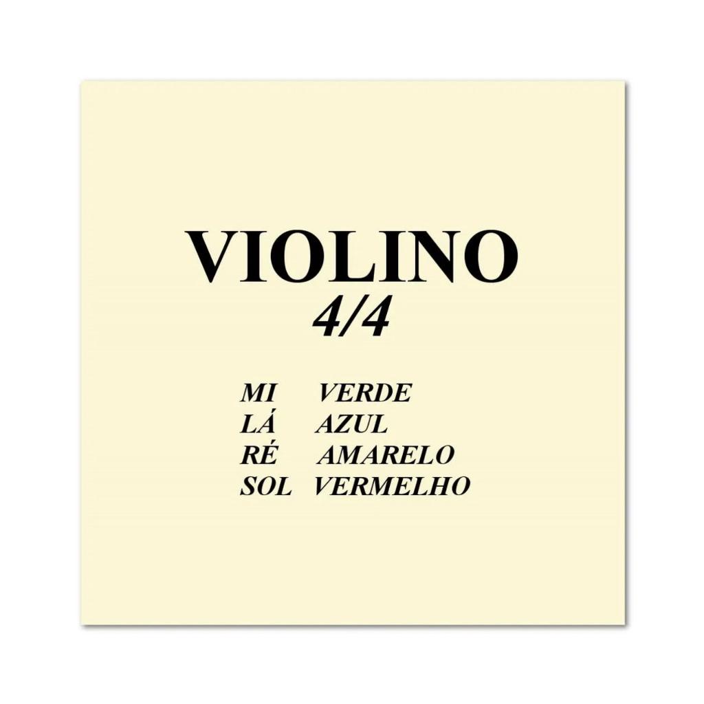 Encordoamento Jogo De Cordas Violino Mauro Calixto 4/4