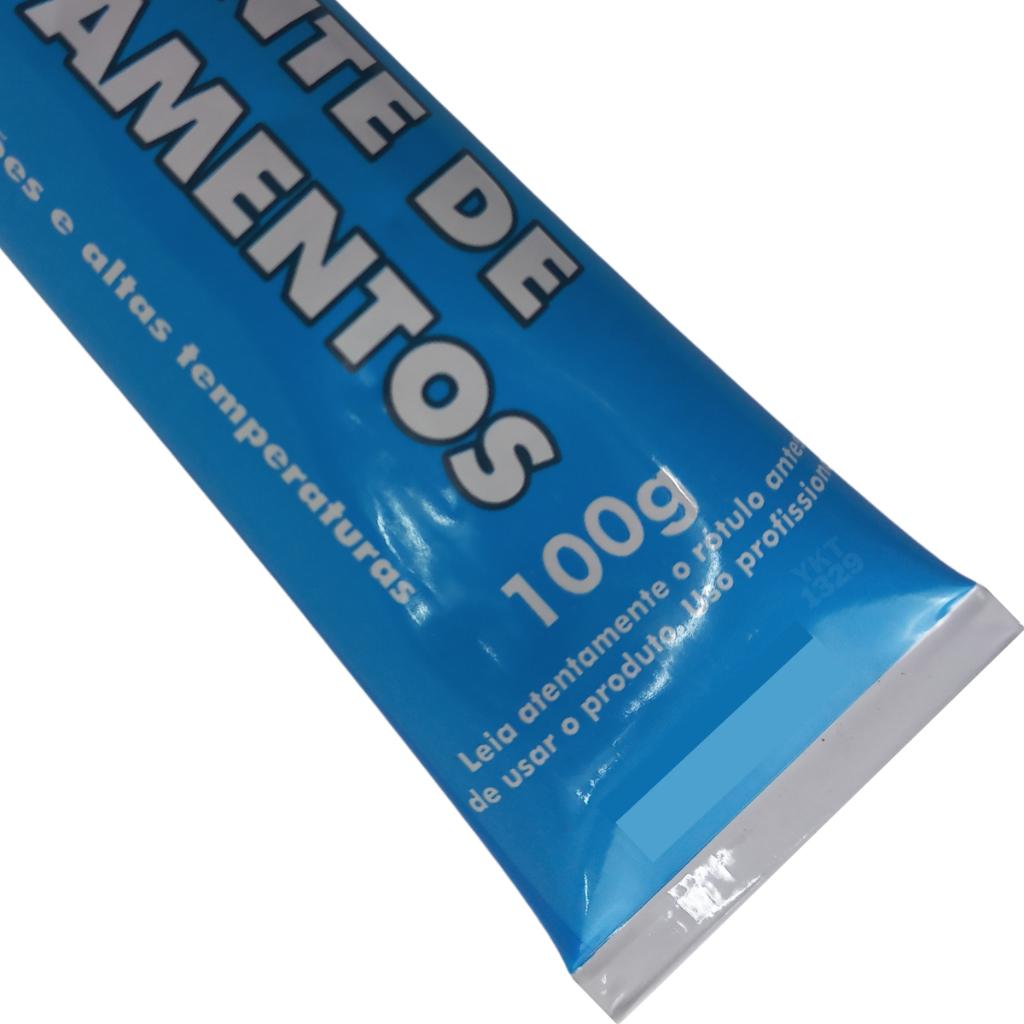Veda Escapamento Reparador Carro Moto Alta Temperatura 100g