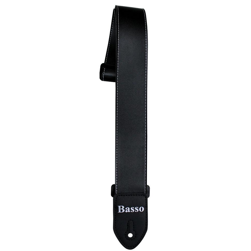 Correia Alça Talabarte Strap Basso Preta Sf-10 5cm Violão Baixo Guitarra Viola