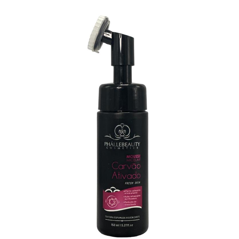 Mousse Micelar Carvão Ativado Phállebeauty
