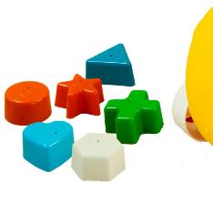 Girafa De Brinquedo Pedagógica Para O Desenvolvimento Infantil Com Peças De Encaixe E Rodinhas