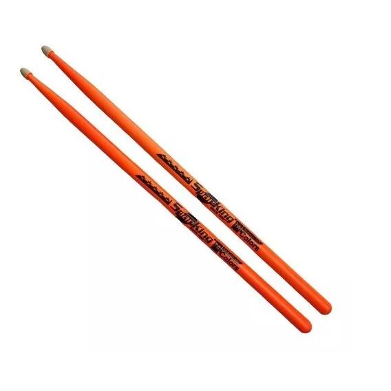 Baqueta Spanking Colors Fluorescente Ponta Madeira 7A
