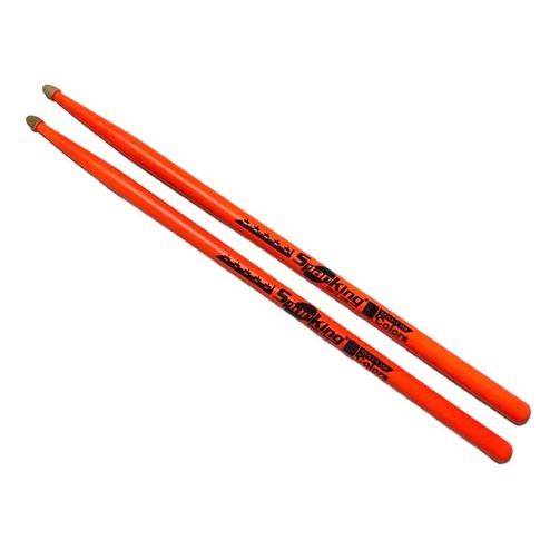 Baqueta Spanking Colors Fluorescente Ponta Madeira 5B