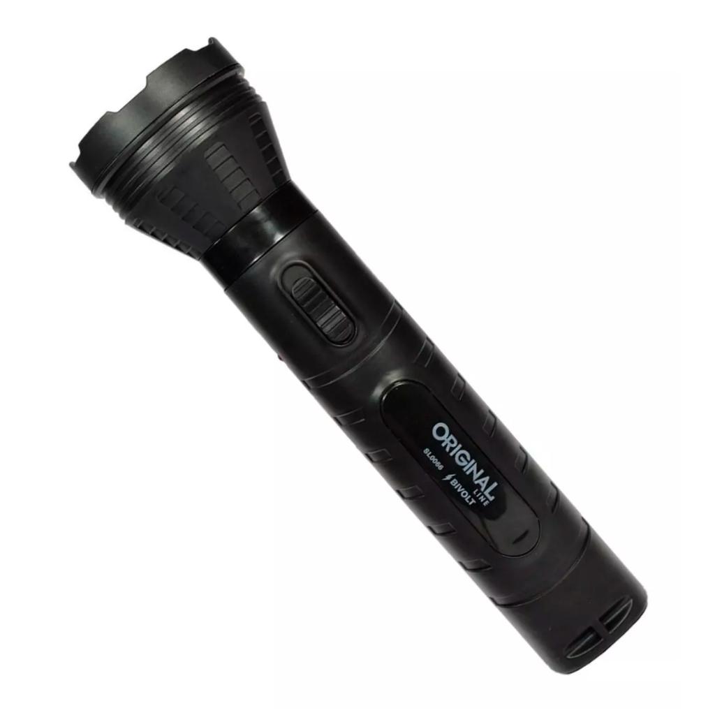 Lanterna LED 3w Ou 5w Longo Alcance Recarregável Original Camping Pesca Acampamento Potente Polícia