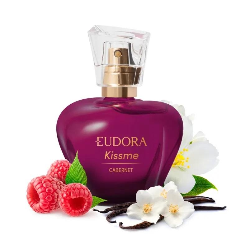 Eudora Kiss Me Cabernet Colônia Desodorante Feminino 50ml