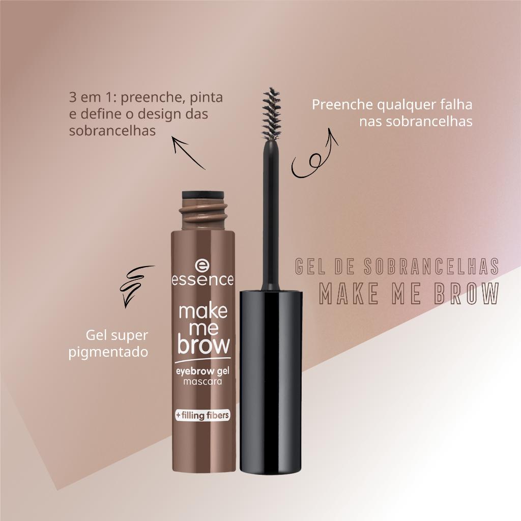 Máscara Em Gel Para Sobrancelhas Make Me Brow Essence 2 Browny Brows