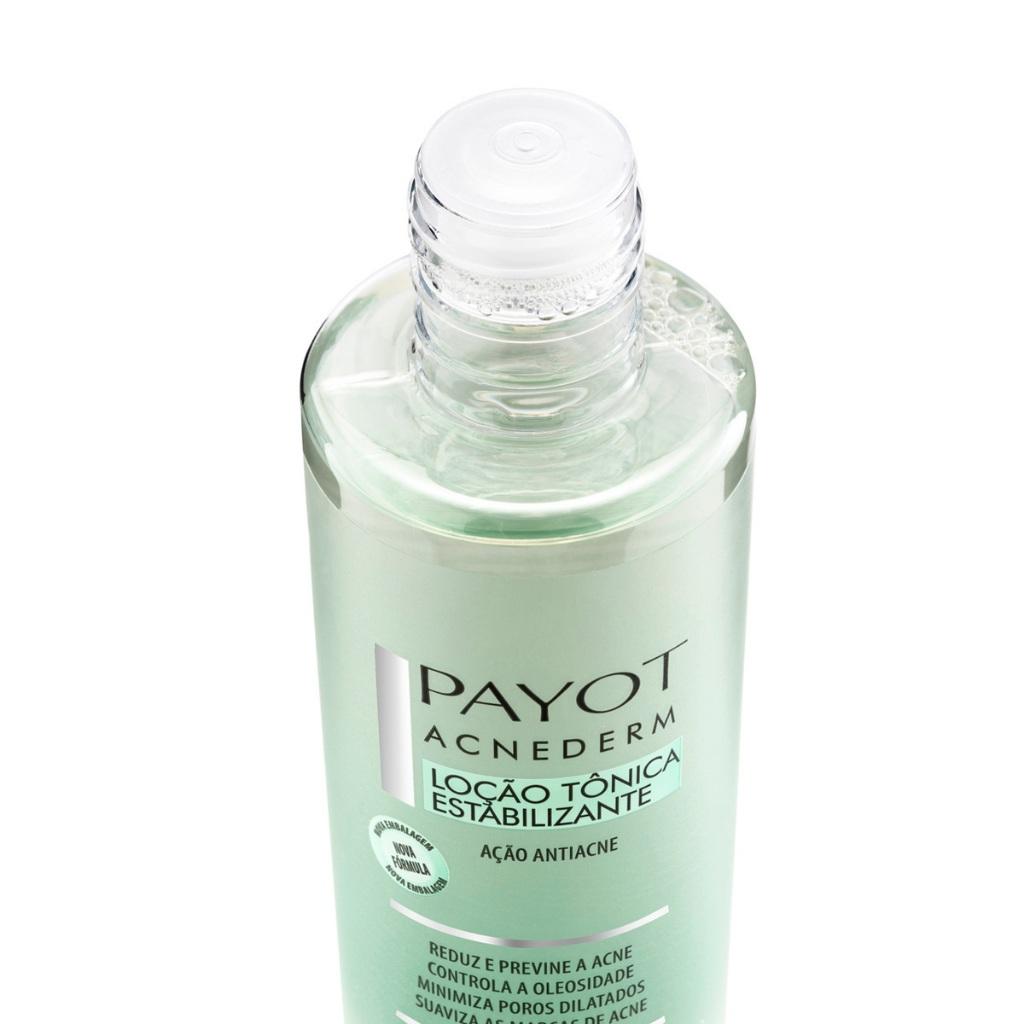 Kit Limpeza Tonificação E Gel Hidratante Acnederm Payot