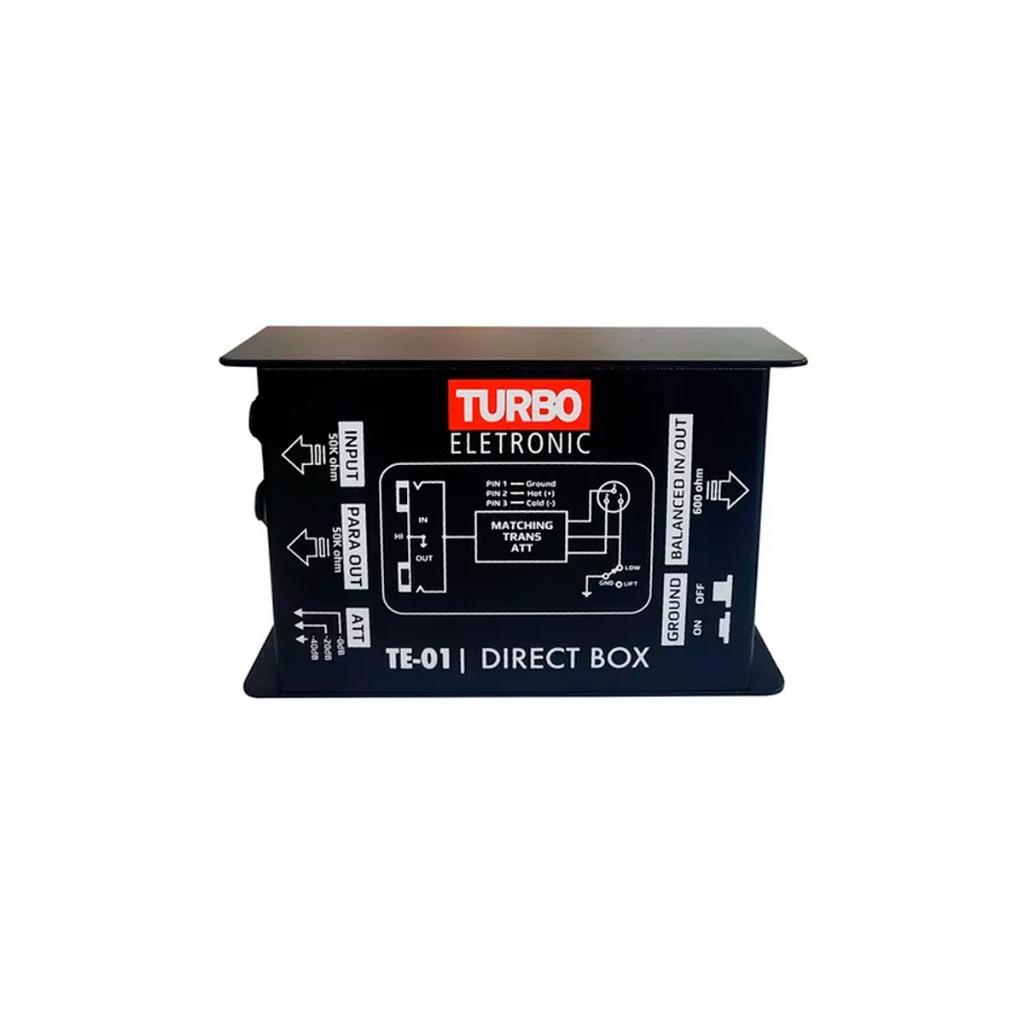 Direct Box Passivo - Turbo Eletronic Te-01