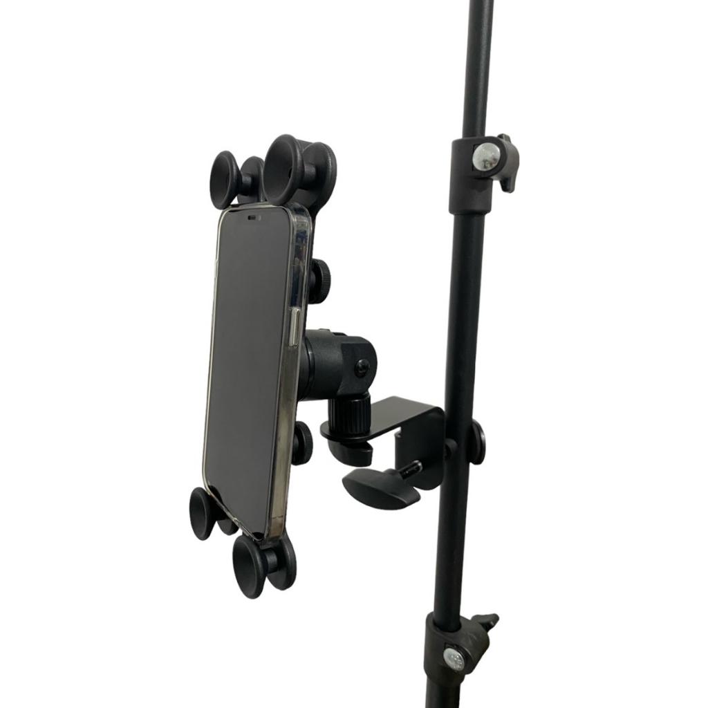 Suporte De Tablet/Celular Para Pedestal Estante De Bateria