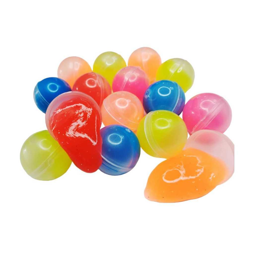 25 Geleca Slime Para Kit Festa Lembrancinha Infantil Aniversario Prenda Criança Quermesse Novo