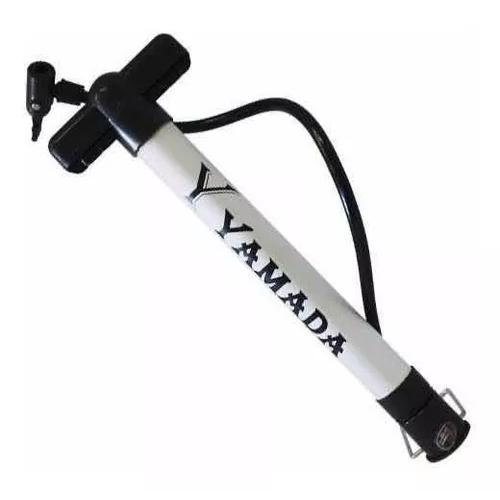 Bomba De Ar Yamada Alumínio 30cm Tipo Oficina Bicicleta Bike Cor Prata