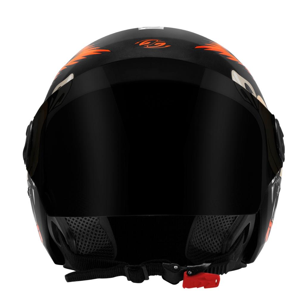 Capacete Moto Aberto PRO Tork New Liberty 3 Coyote Brilhante Viseira Fumê 2mm Feminino Masculino