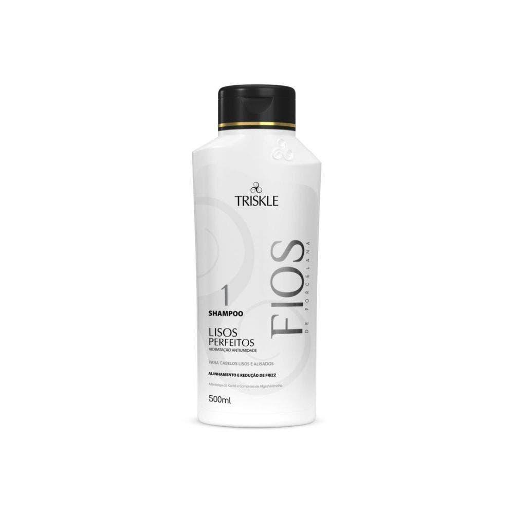Shampoo Triskle Fios De Porcelana Lisos Perfeitos 500ml