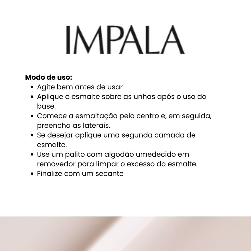 Esmalte Impala Escolha A Sua Cor Unhas Decoradas 1 Unidade Manicure 4