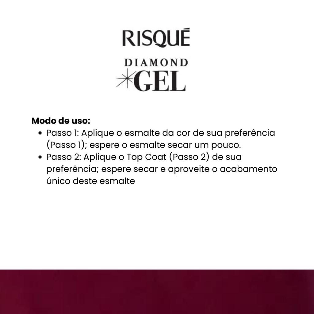 Esmalte Diamond Em Gel Para Unha Unitário Manicure