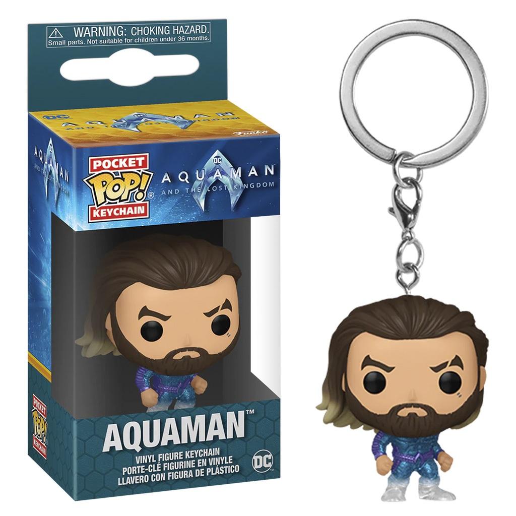 Chaveiro Funko Pop Keychain Dc Aquaman And The Lost Kingdom - Aquaman 67574 Novo Original
