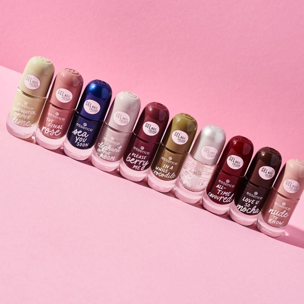 Kit 2 Esmaltes De Unhas Com Efeito Gel Essence - Diversos