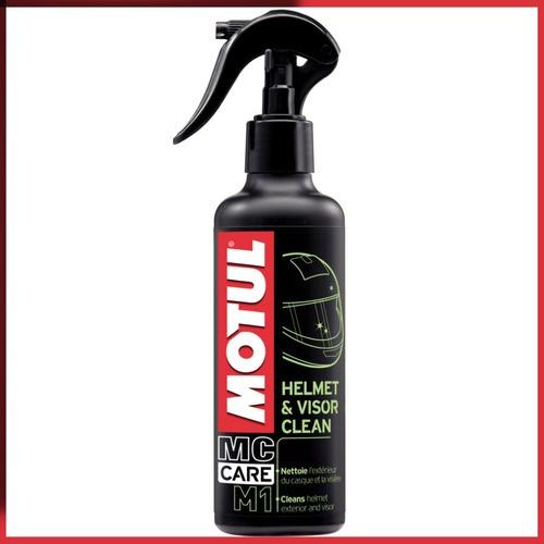 Kit Limpeza E Hidratação Motul Capacete Mc Care M1 + M2 Antibactericida