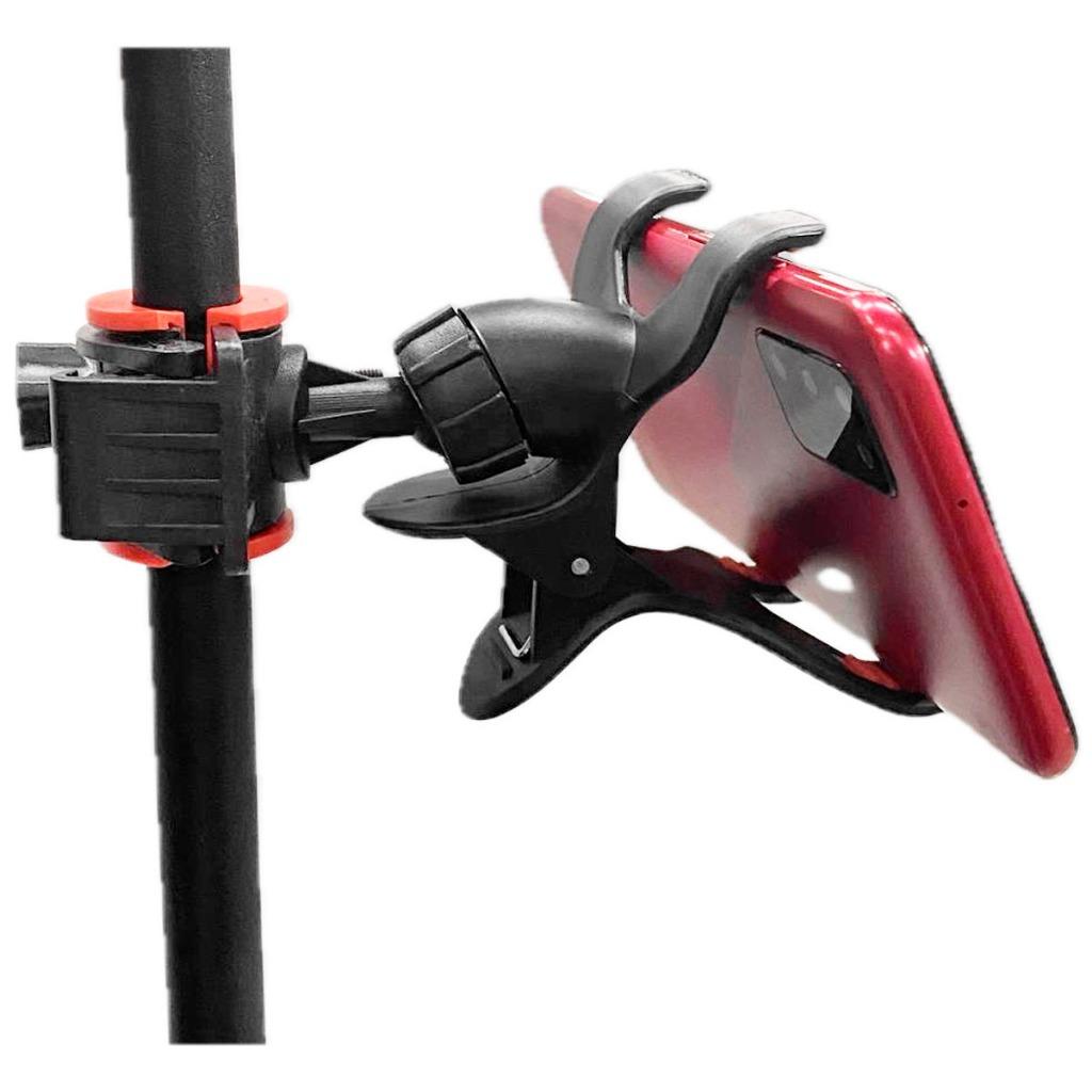 Suporte Clamp Universal Para Smartphone Celular Para Pedestal Guidão De Moto Ou Bicicleta-5576