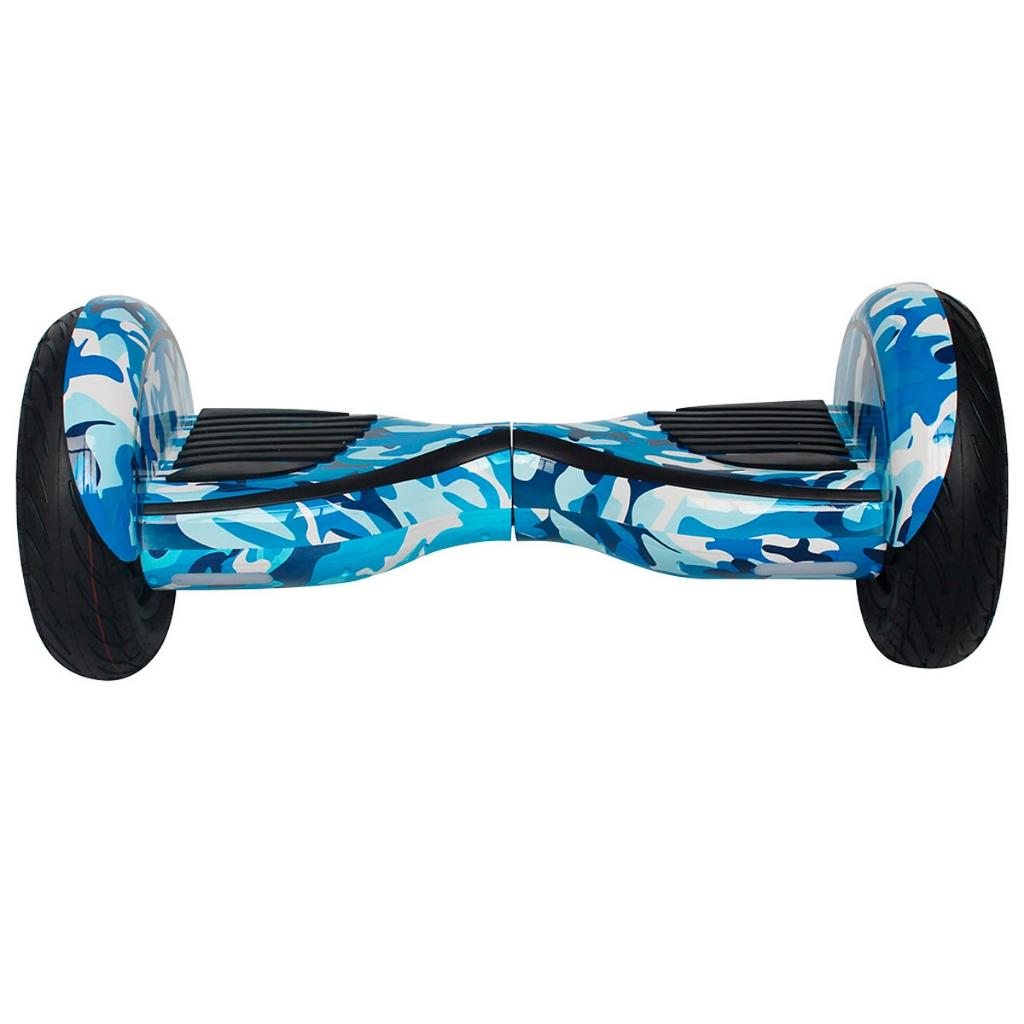 Hoverboard 10 Polegadas Azul Camuflado Original Skate Elétrico