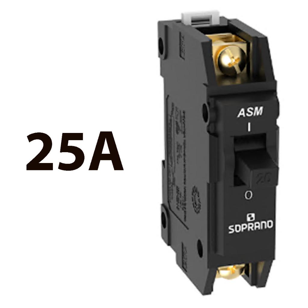Disjuntor Nema Monopolar 15A - 25A - 30A - 40A Preto Alta Tensão Trifásica Até 380V Profissional