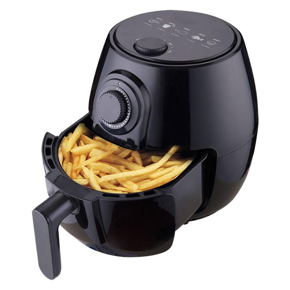 Fritadeira Elétrica Elgin Quick Fryer 4 Litros Preta 1350w
