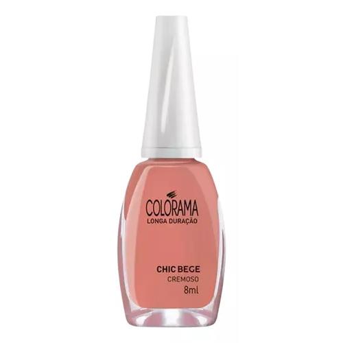 Esmalte Colorama Cremoso Chic Bege