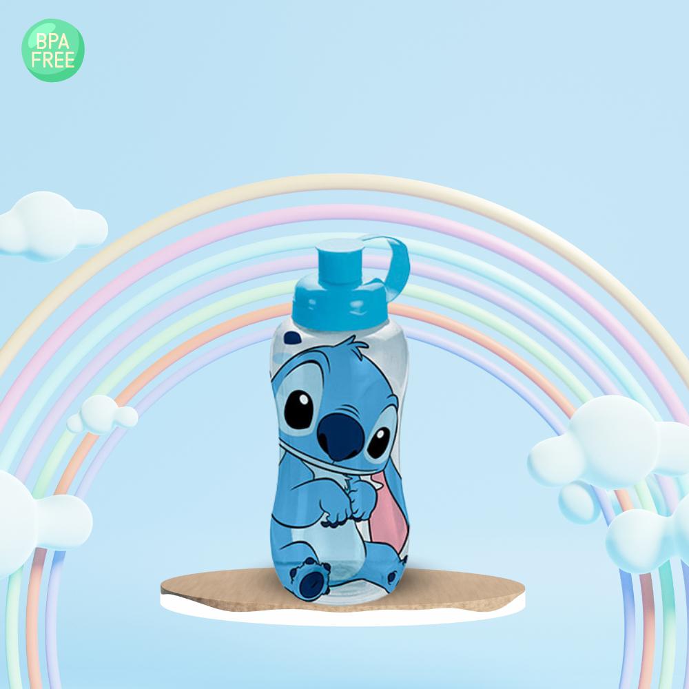 Squeeze Garrafinha De Água Personagem 550ml Stitch