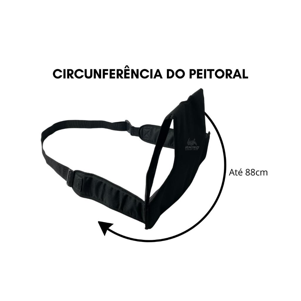 Colete Cinto Segurança Infantil Moto Criança Garupa Preto