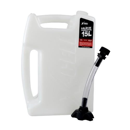 Galão De Combustivel 15 Litros Gasolina Xcell - Moto/Off Road 4x4/Jet Sky/Barcos/Lanchas