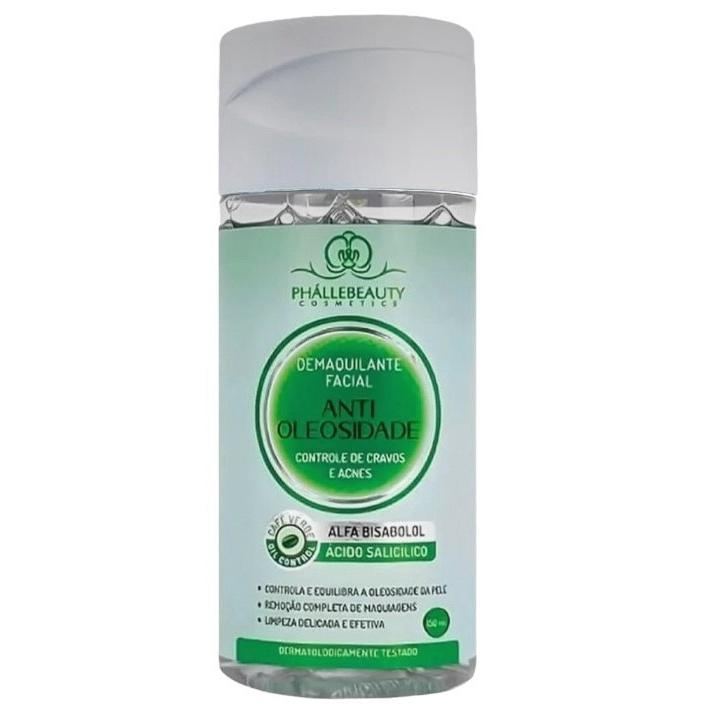 Demaquilante Facial 150ml Da Phállebeauty Cosméticos