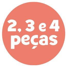 Quebra Cabeça Progressivo Disney Mickey Mouse Baby (2/3/4 Peças) - Toyster