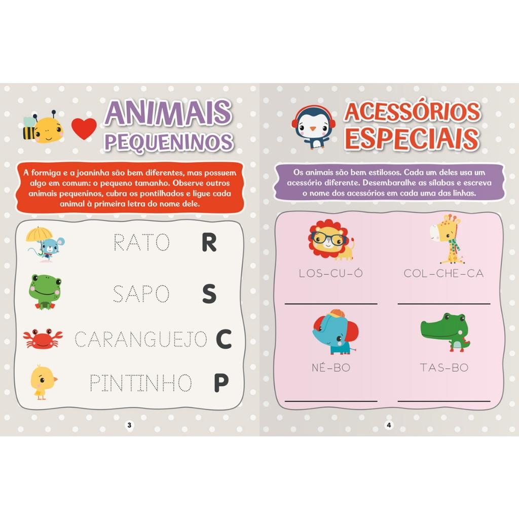 Livro Infantil Escreva E Apague - Fisher-price - Brincando Com Os Animais