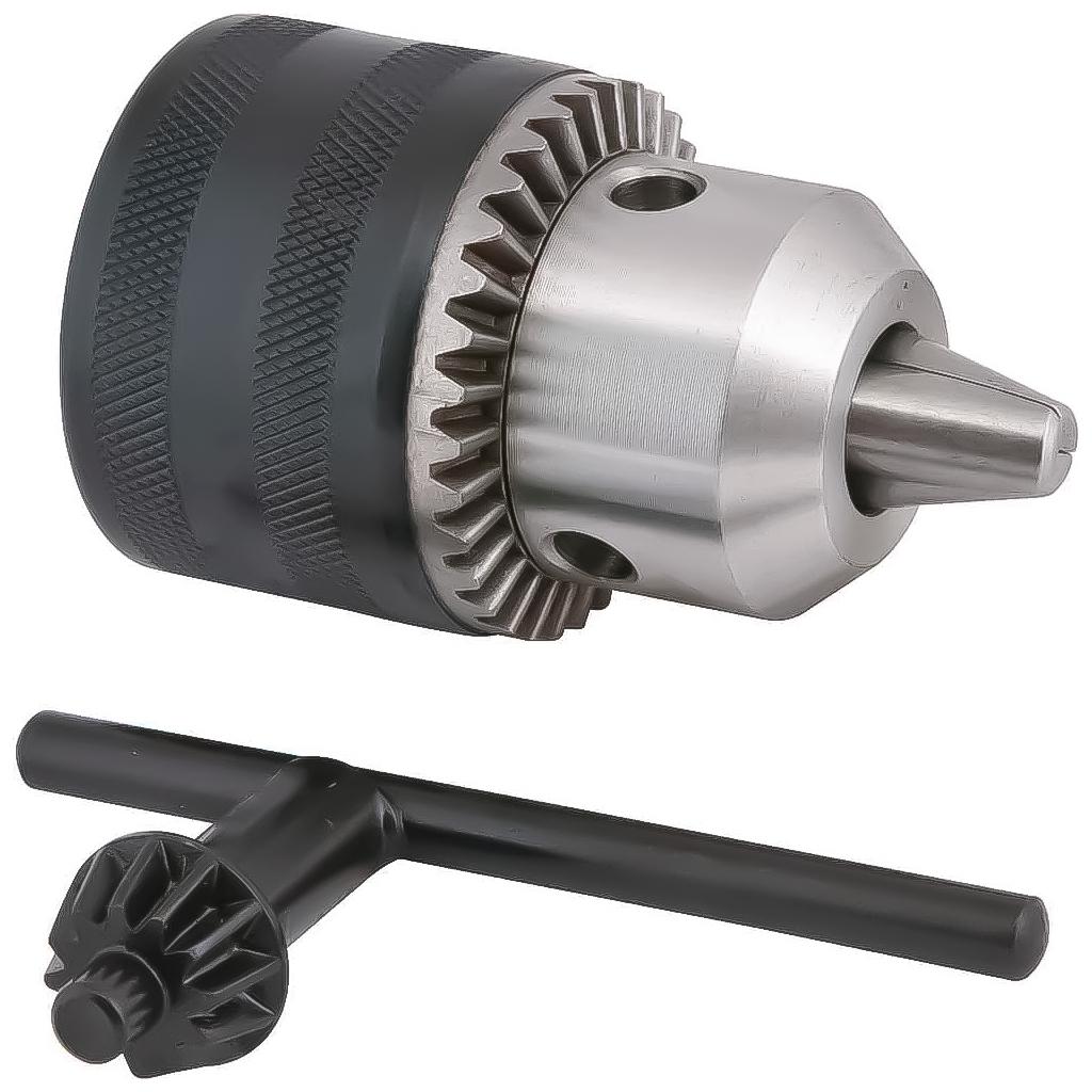 Mandril Segura Brocas Para Furadeira Rosca 13mm 1/2 Pol + Chave Aperto