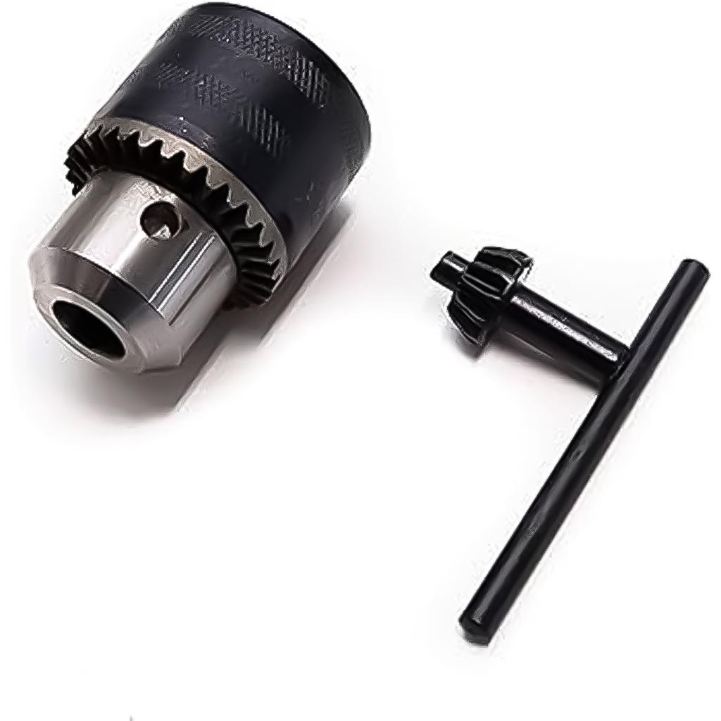 Mandril Para Furadeira 3/8 Pol. 10mm Com Chave De Aperto Aço Prático Rápido