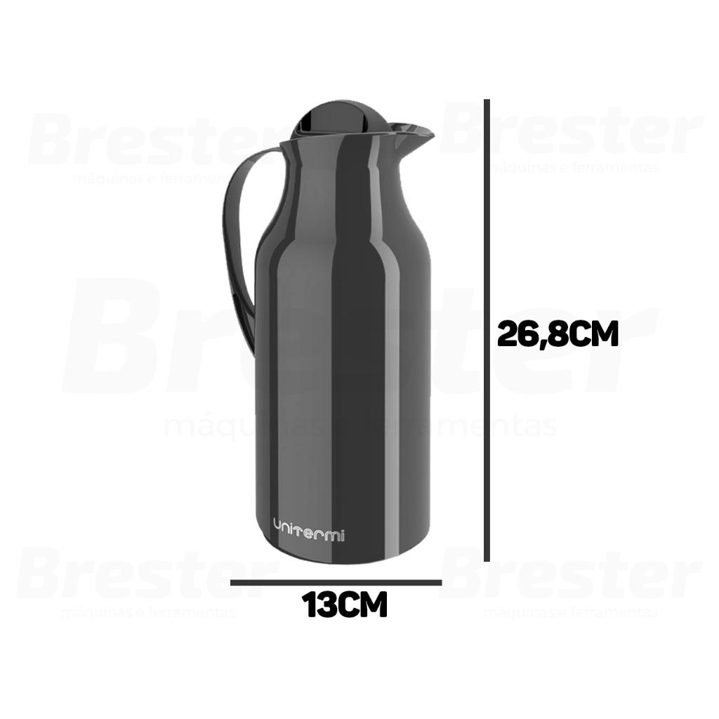 Garrafa Térmica 750ml Siena Unitermi Cores Café Chá Chimarrão Tereré Leite Água