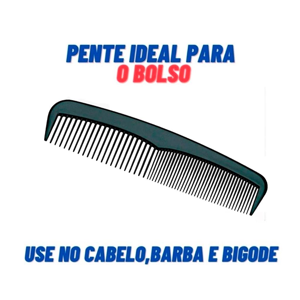 Pente Para Cabelo Profissional Com Dente Separador De Mecha Barbeiro Cabeleireiro