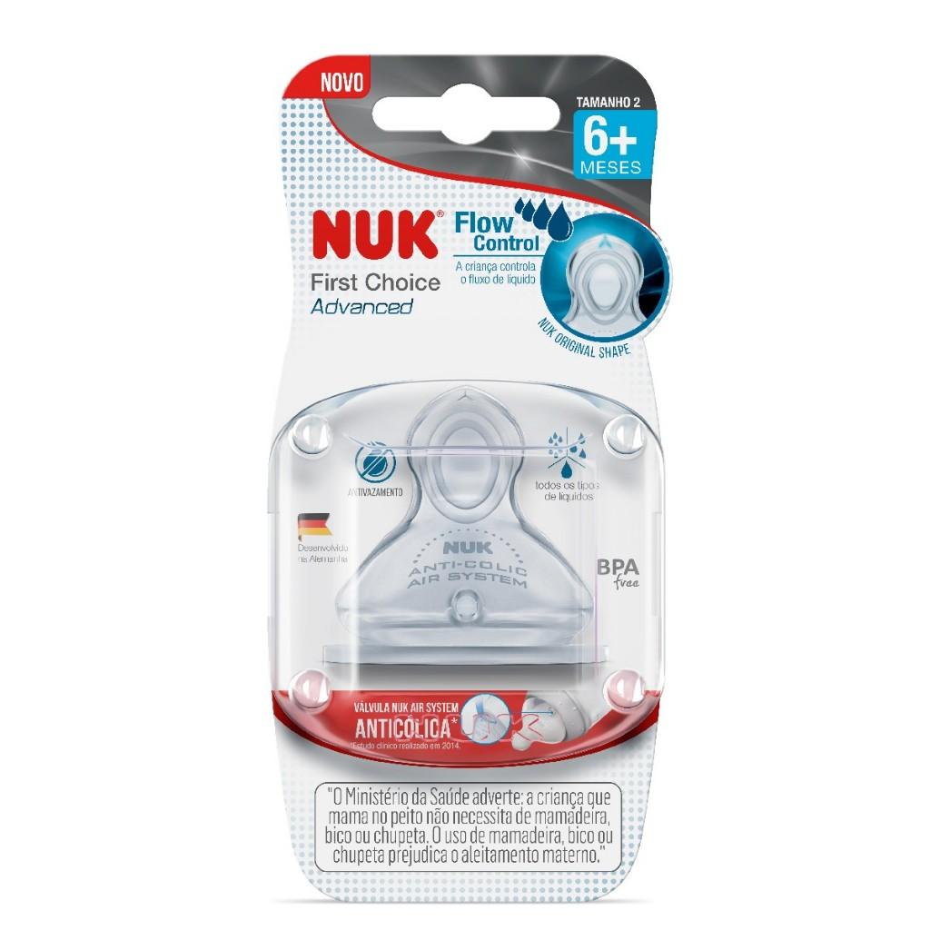 Bico De Mamadeira First Choice Advanced Flow Control - Nuk