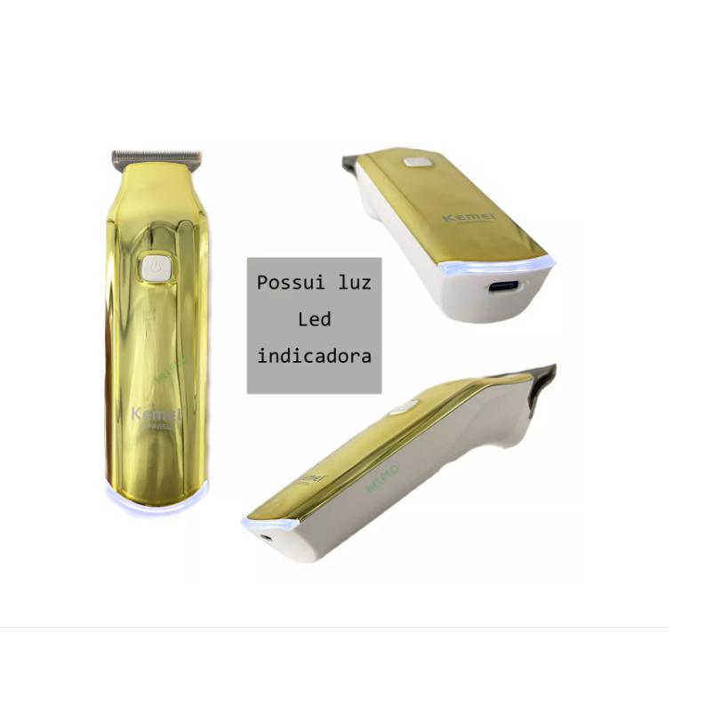 Máquina De Acabamento Bivolt Kemei Km-5099